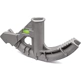 Fuzbaxy Conduit Bender 3/4 in EMT &amp; 1/2 in Rigid, Aluminum Level Gauge | Aluminum Die Cast 3/4 in EMT &amp; 1/2 in Rigid Built-in Level Gauge Stub-Ups &amp; Offsets Use 3/4 in Pipe Bar