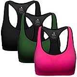 MIRITY Women Racerback Sports Bras - High Impact