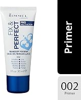 Rimmel Fix & Perfect Pro Primer 30ml Face Makeup Base Smoothes Pores Mattifies view 4