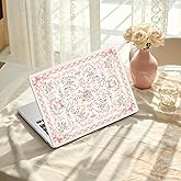 iLeadon Compatible for MacBook Air 13.6 inch Case 2025 2024-2022 Release M3 M2 Model A3240 A3113 A2681, Plastic Hard Protective MacBook air 13 inch Case M4 (Light Pink)