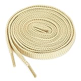 uxcell 2 Pairs Double Layer Hollow Shoestrings