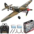 LEAMBE RC Plane 4 Channel Remote Control Airplane - Ready to Fly P-40 Warhawk RC Airplane for Beginners Adult with Xpilot Stabilization System & One Key Aerobatic