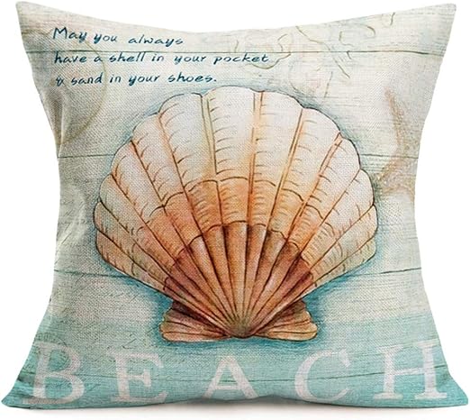 beach throw pillows amazon