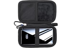 worfty Portable Bank Charger Case for YILANS for OHOVIV for Charmast for VRURC for SABANI for CFIAI for RGVOTA for IAPOS Port