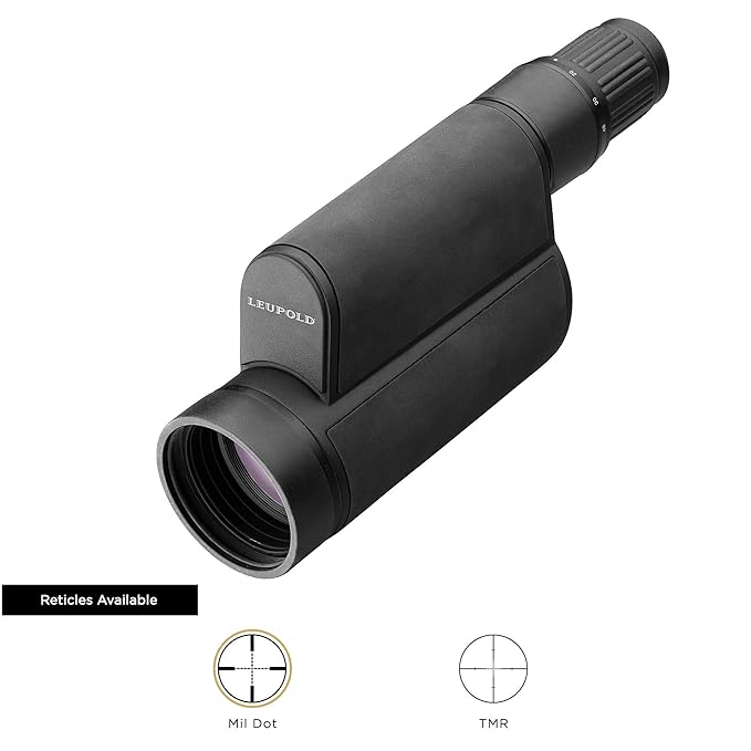 Leupold Mark 4 2060x80mm, Black Spotting Scope, Mil Dot