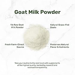 Goat Milk Powder, 1lb – Natural Grass Fed Source