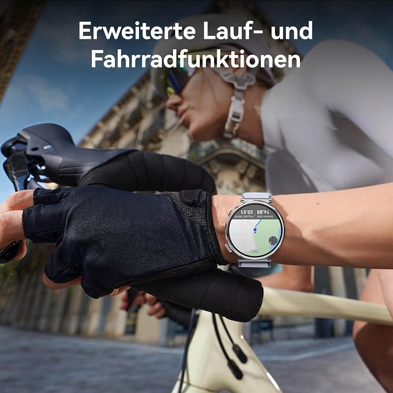Watch GT 5 Smartwatch, GPS Fitnessuhr, 46 mm, Schwarz