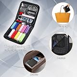 CASPLUS Sewing Kit Small 82-Piece with Zipper Case Travel Home Emergency view 5