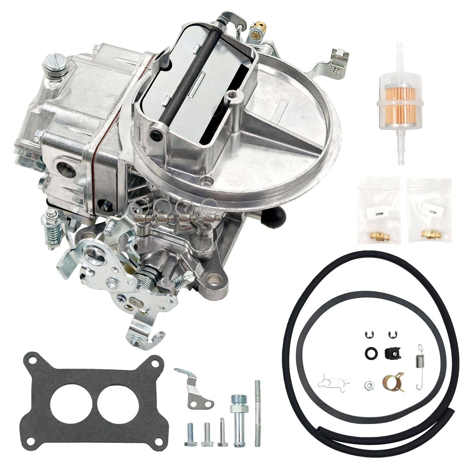 Photo 1 of 0-4412S Carburetor 2300 Model/500 CFM/2 Barrel w/Manual Choke repalcement for Holley fit for J10 CJ5 CJ7 F100 F250 361 Engine fit for GMC/Dodge Replace#04412S