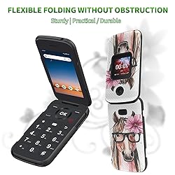 RWUTYTIUL for Alcatel Go Flip 4 / TCL Flip Pro