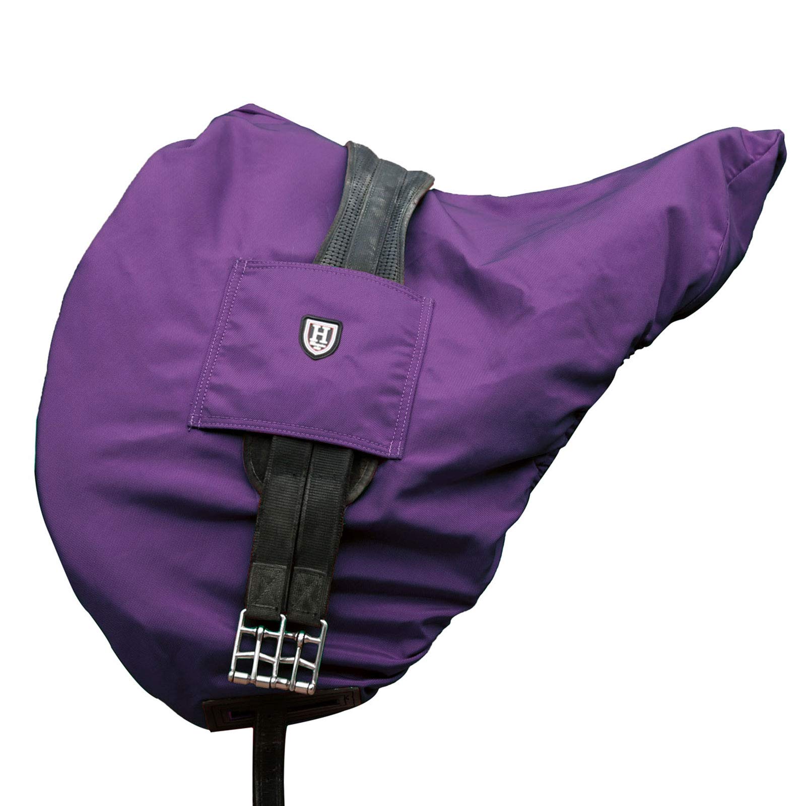 Harrison Howard Premium Waterproof/Breathable Fleece-Lined Long-lasting Outer Damage Protection Saddle Cover for GP/CC Regal Purple