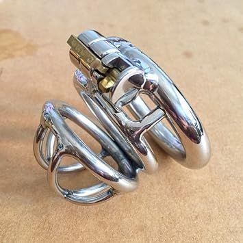 G-AX Keuschheitsgürtel Keuschheitsgürtel, Herren, Edelstahl, Arc Clip Ring, Keuschheitsschloss, Keuschheitshose (größe : 40mm