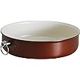 Tramontina 80110/052DS Style Ceramica 01 Round Baking Dish, 9.5-Inch, Metallic Copper