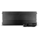 DS18 G4000.5D GEN-X Full-Range Class D 5-Channel Amplifier 4000 Watts Max Power 2/4 Ohm Stable, Bridgeable, High/Low Pass Filter - BASS Knob Included - Compact Amp for Speakers in Car Audio System