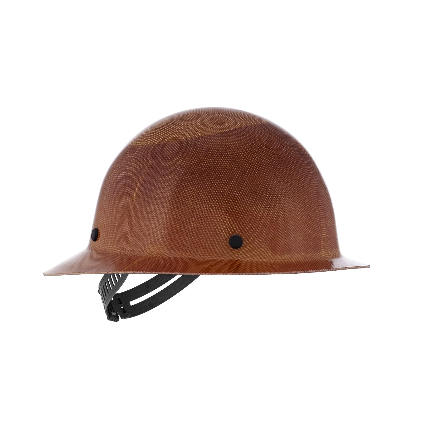 Photo 1 of MSA 454664 Skullgard Full-Brim Hard Hat With Staz-On Pinlock Suspension, Non-Slotted Cap, Made Of Phenolic Resin, Radiant Heat Loads Up To 350F - Standard Size In Natural Tan