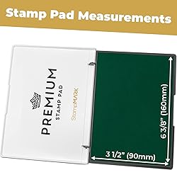 StampMark Premium Stamp Pad Extra Large Size 6" x