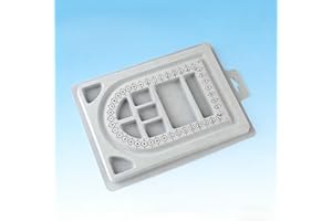 Flocked Bead Board For DIY Necklace Beading Jewelry Making Organizer Tray Design Craft Measuring Tool Accessories