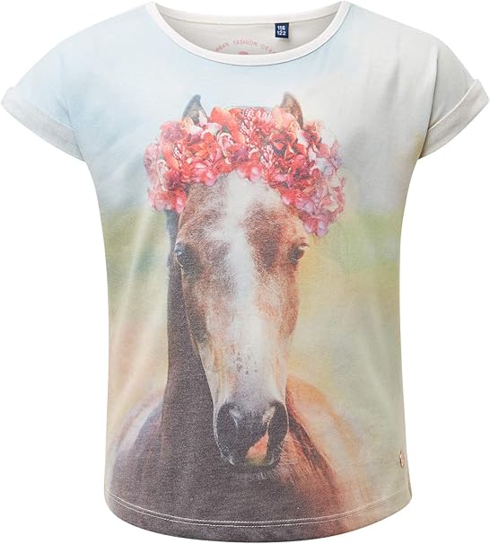 t shirt uni blanc fille