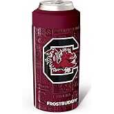 Frost Buddy Universal Can Cooler, South Carolina Gamecocks - 3D | Fits 12oz, 16oz, slim cans, tall boys, bottles | Metal beer chiller &amp; can insulator | Sweat-proof | 24-hour cold