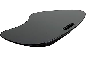 Honey-Can-Do TBL-02869 Portable Laptop Lap Desk with Handle, Black, 23 L x 16 W x 2.5 H