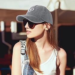Vintage Washed Baseball Cap Women - Adjustable