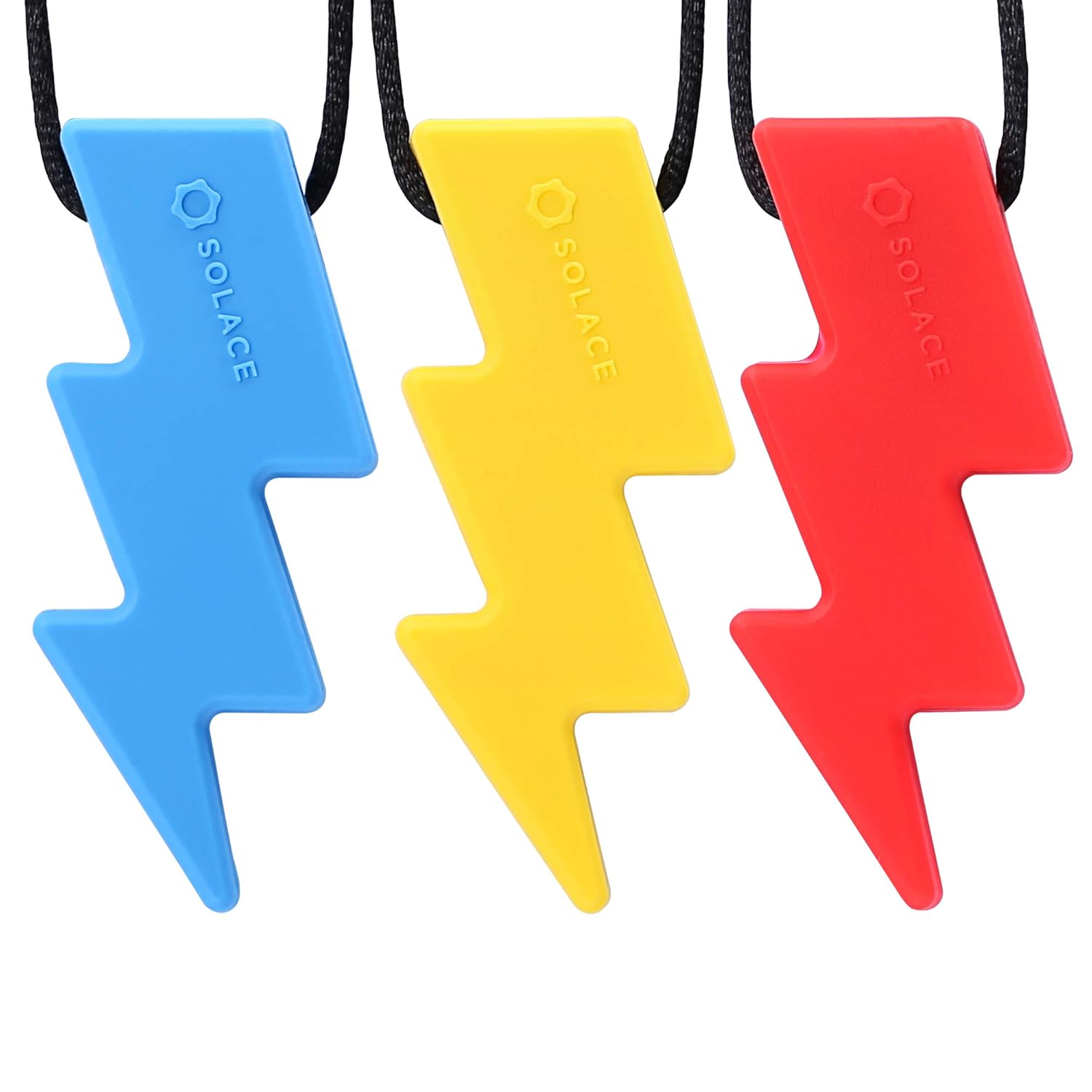 Chewelry Sensory Chew Necklace For Boys Girls Chewlery Necklaces For Kids With Autism Adhd Chewy Oral Chewing Toys Lightning 3 Pack By Solace #toys #for #teenager #with #autism Chewelry Sensory Chew Necklace For Boys Girls Chewlery Necklaces For Kids With Autism Adhd Chewy Oral Chewing Toys Lightning 3 Pack By Solace
