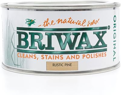 Briwax Original Rustic Pine 200g Wood Finish Clear Formula