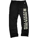 Blue 84 Men's NHL Officially Licensed Sweatpants Pop Echo Black