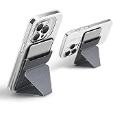MOFT MagSafe Wallet for iPhone 15/14/13/12 Series, Strong Magnetic Phone Card Holder Fit 2 Cards & 3 Viewing Angles & Stain-R