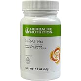 Herbal N-R-G Nature's Raw Guarana Tea Mix 2.12 Fl Oz Caffeine Energy Booster Powder