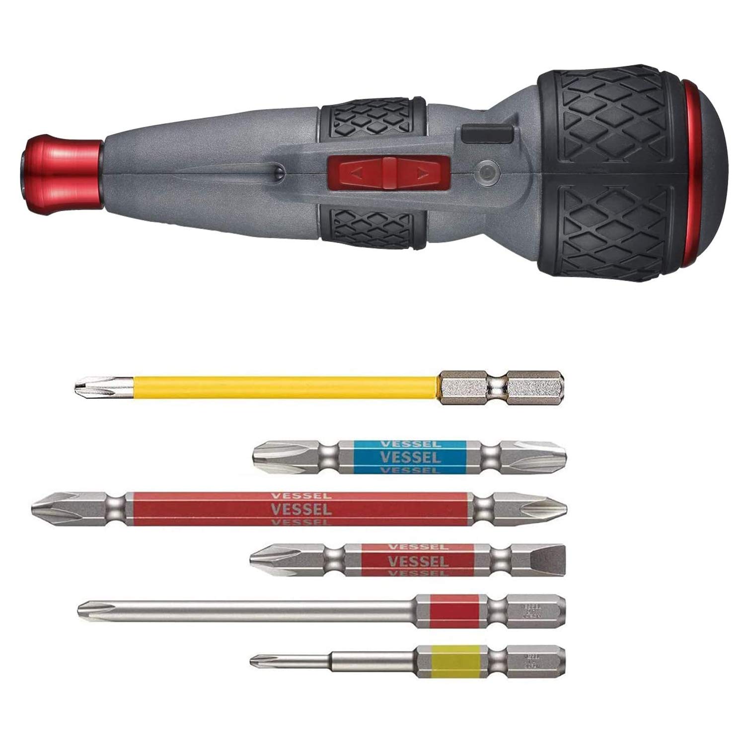 Mua Vessel Electric Ball High Speed 220USB-S1 & Plus Minus Bit Set of 5 ...