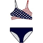 Kanu Surf Girls Coral Reef Beach Sport Wrap Around Bikini 2-Piece Swimsuit