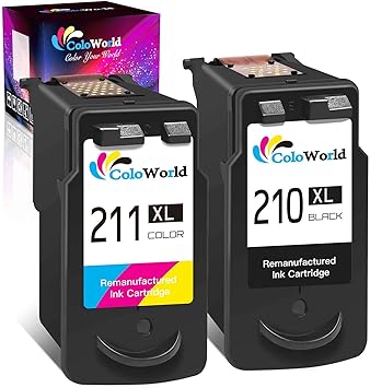 canon pixma 210 & 211 ink cartridges