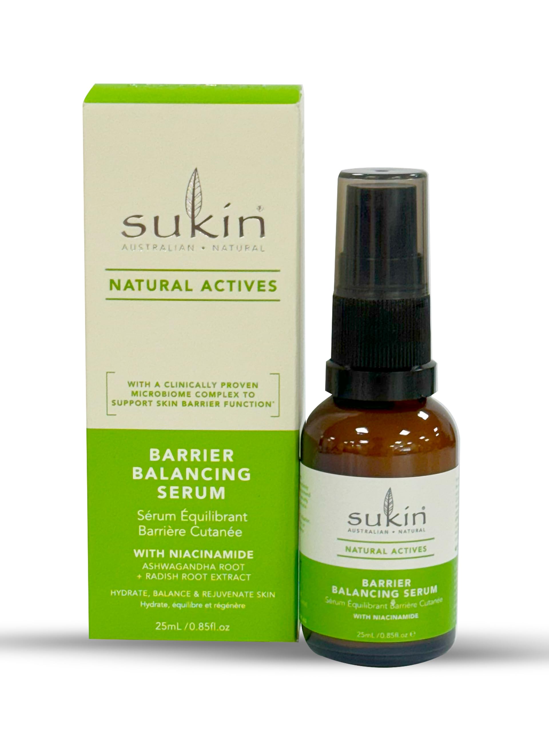 Sukin - Natural Actives Barrier Balancing - Natural with Niacinamide - Skin Care, Care, Niacinamide, Barrier, Sukin - 25ml