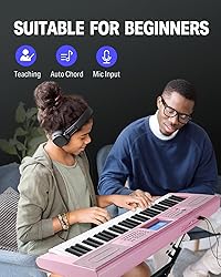 Donner Keyboard Piano 61 Key, Electric Keyboard Kit