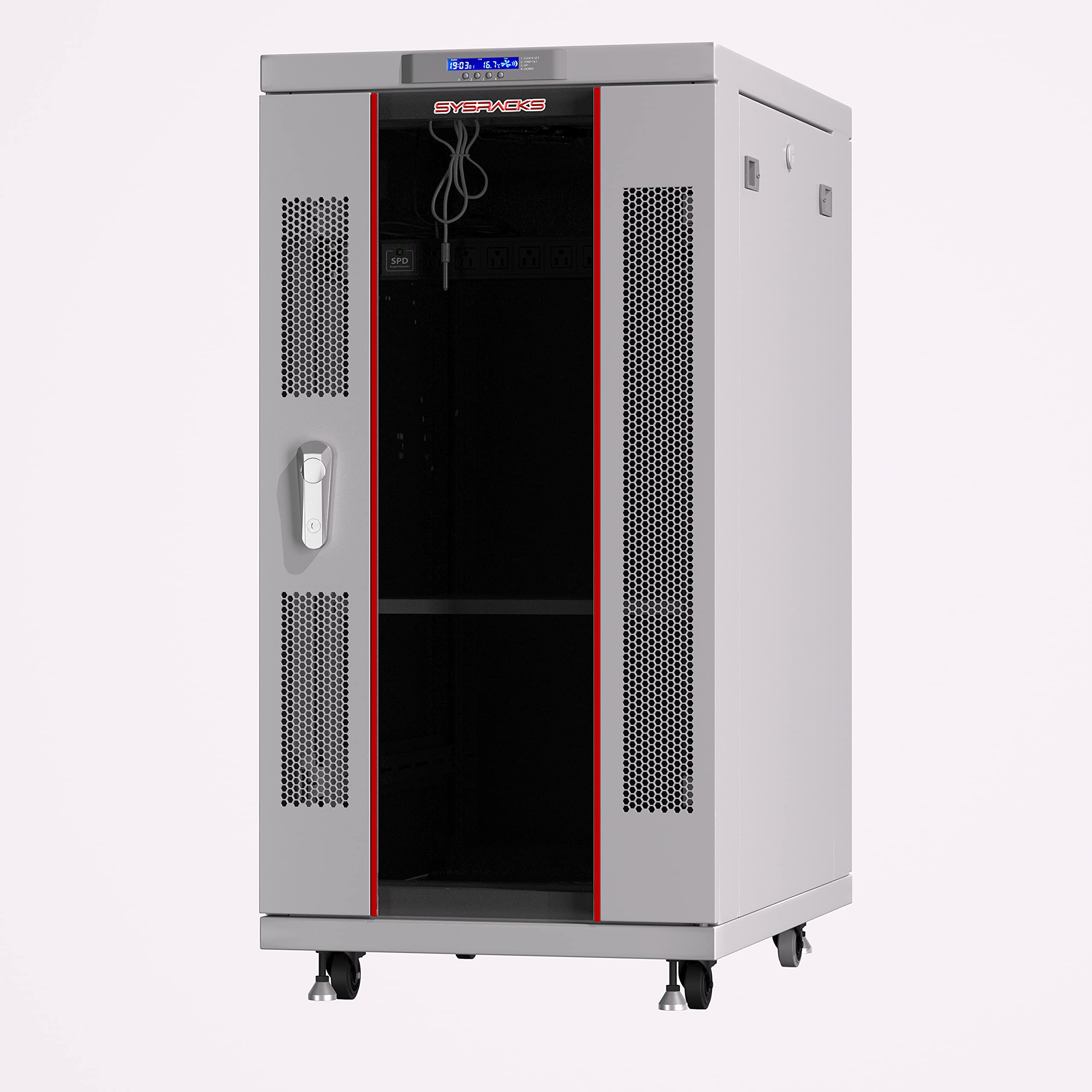 Network Rack Leveler Mua Server Rack - Locking Cabinet - Network Rack - Av Cabinet - 27U ...