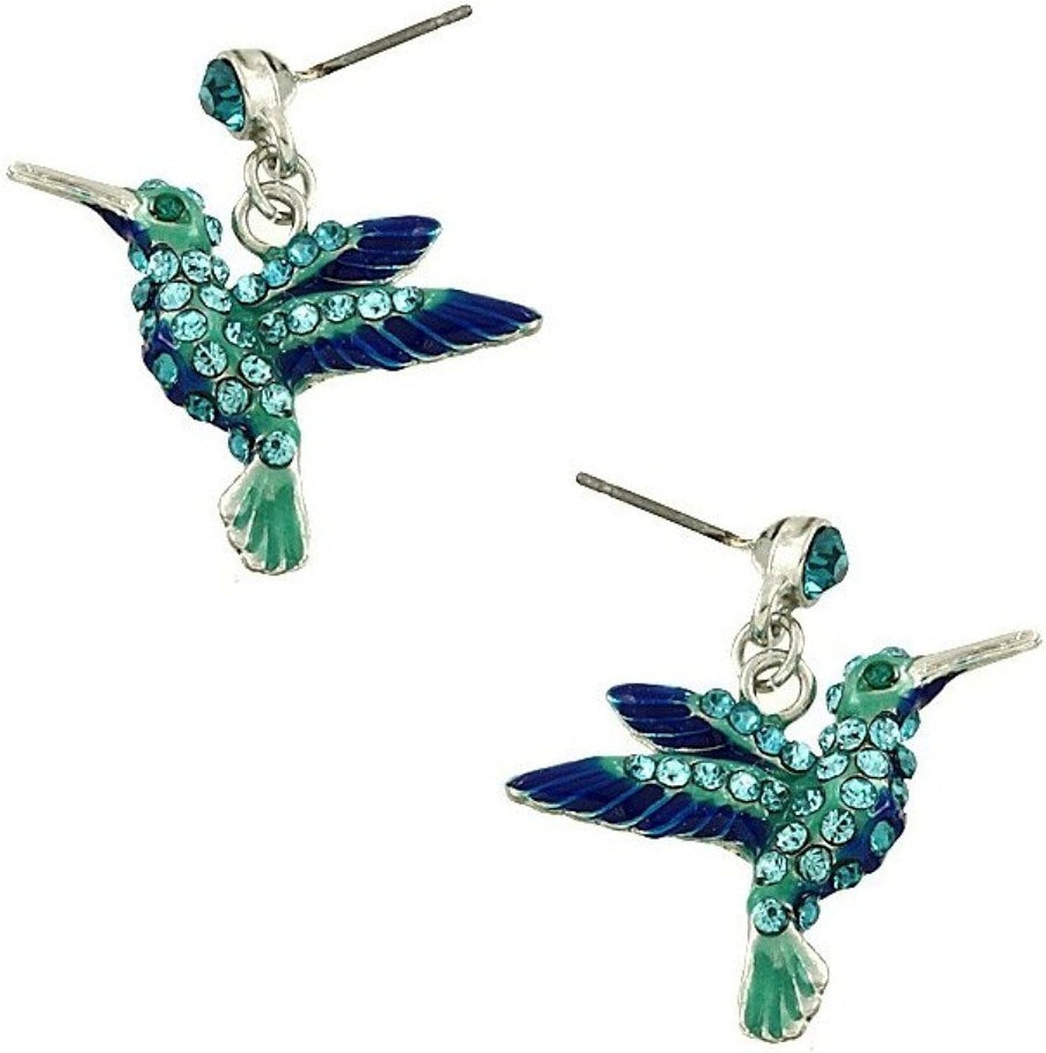 DianaL Boutique Beautiful Hummingbird Earring Bird Earrings