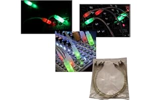 Starving Students Music Supplies SSMS LED Eurorack Patch Cables - 3 Pack (30cm)