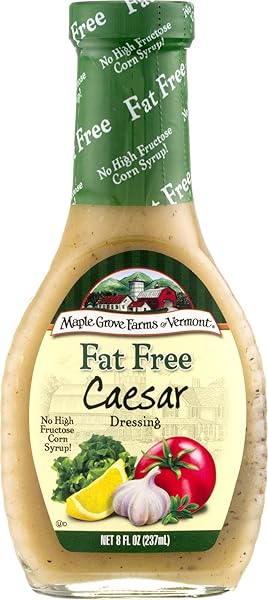 MAPLE GROVE DRESSING FAT FREE CAESAR, 8 OZ