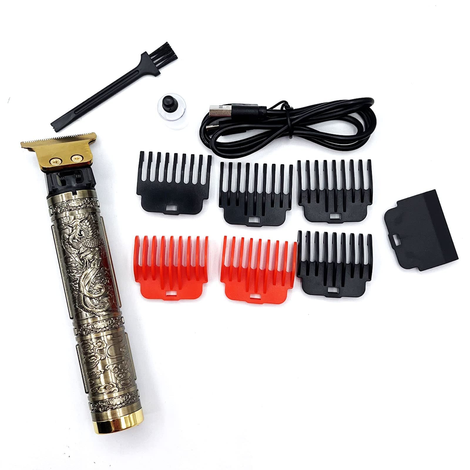 EUROXANTY Dragon Hair Clipper | Beard Trimmer | Hair Clipper Blade | Razor | USB Cable Razor