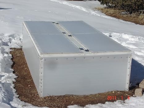 Solexx Garden Box Plans W Thermal Mass Water Panels Cold Frame Greenhouse Seed Starter Amazon Ca Patio Lawn Garden