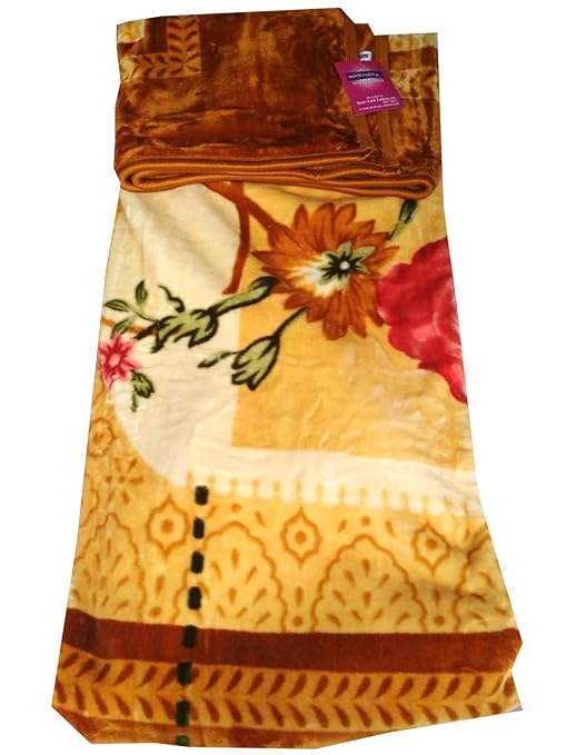 Buy Monte Carlo Microfiber 400 TC Blanket (Double_Multicolour) Online