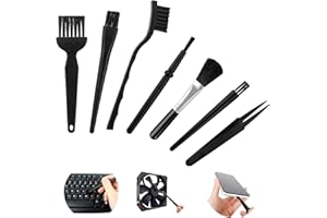 7 in 1 Anti Static Cleaning Brush Set Keyboard Brush Multipurpose Conductive Ground ESD Plastic Handle Nylon Dust Cleaning Br