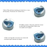 NQEUEPN 24 Sheets Potty Training Stickers 12 Styles Thermochromic Color Changing view 4