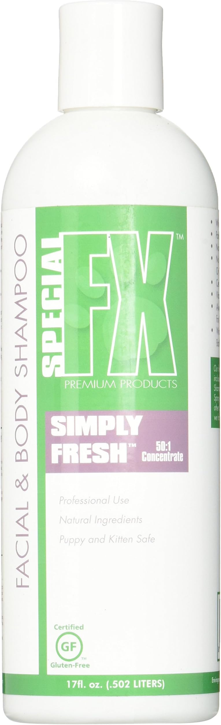 Special FX Simply Fresh Facial and Body Shampoo 17 oz