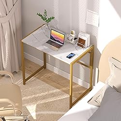 GreenForest Folding Desk for Small Spaces,35.4 in