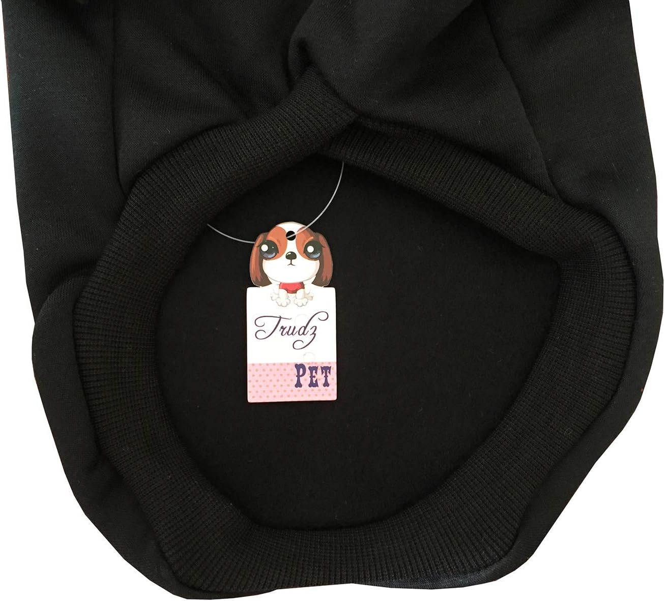 Izefia Dog Hoodies, Trudz Rdc Pet Apparel 'Like' Emoticon Dog Clothes, 'G.O.A.T' Winter Sweatshirt Warm Sweater - Image 5