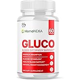 HemoNexa Capsules, Official Hemo Nexa Blood Health Support Pills with All Natural Ingredients, Advanced Health & Wellness Support Formula with Max Strength Vitamins for Women & Men (60 Capsules)