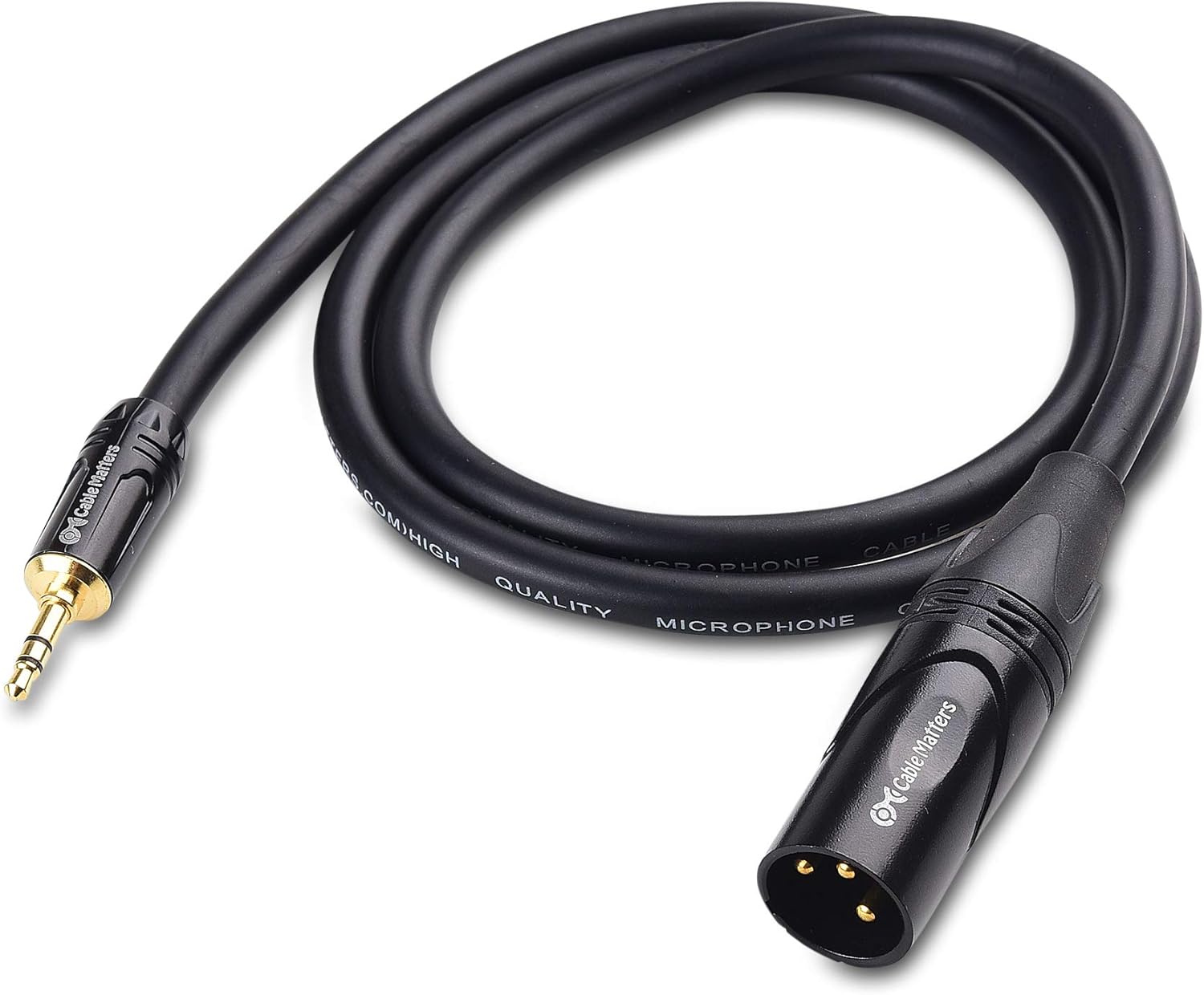 Cable Matters (1/8 Inch) 3.5mm to XLR Cable (XLR to 3.5mm Cable) Male to Male 6 Feet: Electronics