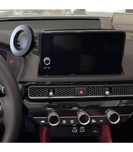 MaserWeller Car Phone Holder For Honda Accord 2023-2025 Accessories 12.3-Inch Screen Fixed Clip, 360° Rotation Phone Mount Compatible With MagSafe, Cell Phone Holder That Does Not Affect Air Vent